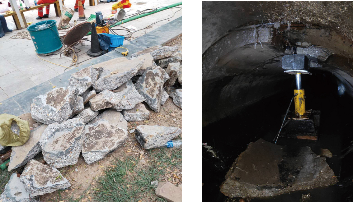 锦屏管道预处理